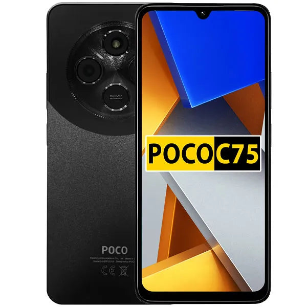 Xiaomi Poco C75 NFC Dual SIM de 256GB 8GB RAM de 6.88" 50MP 13MP - Preto (Global)